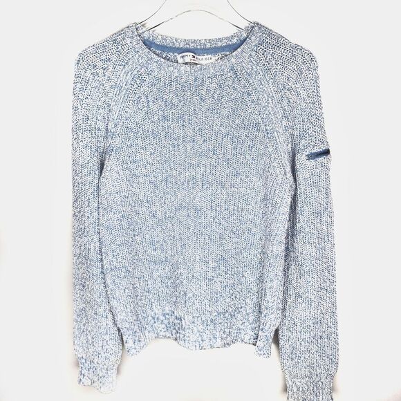 Tommy Hilfiger Light Blue Marled Sweater - Picture 2 of 10